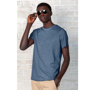 Ploumanac'h Men's Italian Performance T-shirt Jeans Color Short Sleeves L, M